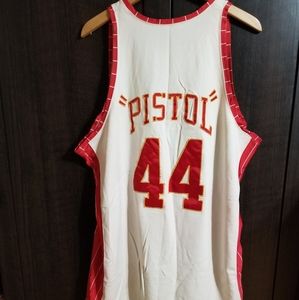 Pistol Pete Maravich Mitchell and Ness Jersey